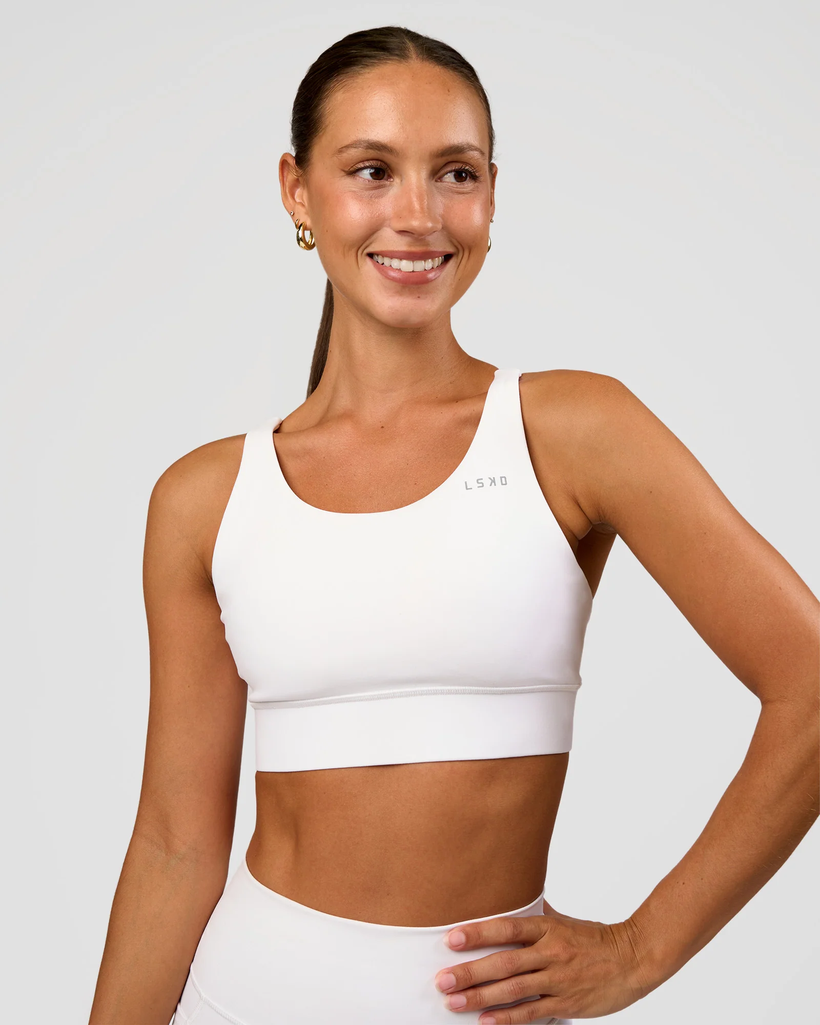 3912-accelerate-sports-bra-white-1.webp Accelerate Sports Bra - White