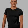 AeroFLX+ Seamless Tee - Black Marl