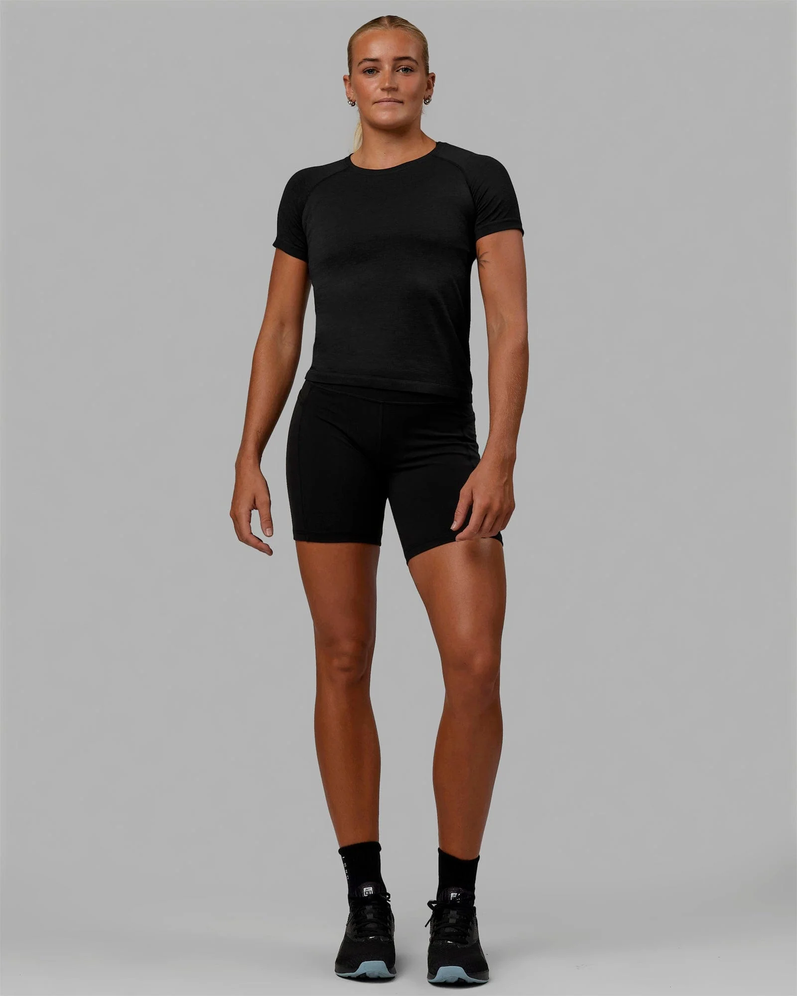 AeroFLX+ Seamless Tee - Black Marl