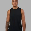 AeroFLX+ Seamless Muscle Tank - Black Marl