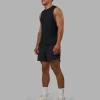 AeroFLX+ Seamless Muscle Tank - Black Marl