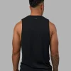 AeroFLX+ Seamless Muscle Tank - Black Marl