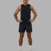 AeroFLX+ Seamless Muscle Tank - Black Marl