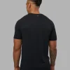 AeroFLX+ Seamless Tee - Black Marl