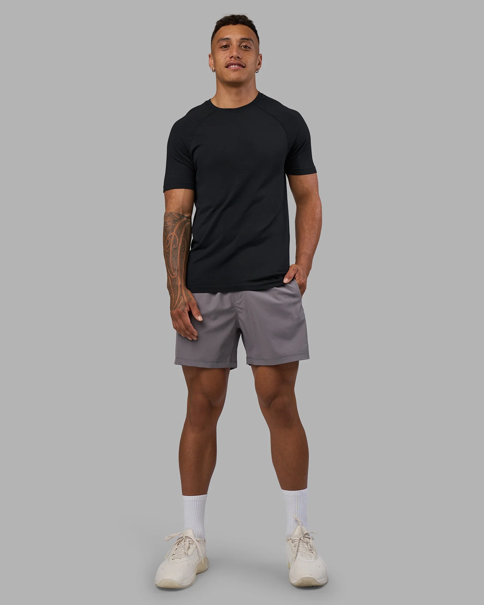 AeroFLX+ Seamless Tee - Black Marl