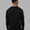 AeroFLX+ Seamless Long Sleeve Tee - Black Marl