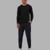 AeroFLX+ Seamless Long Sleeve Tee - Black Marl