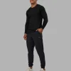AeroFLX+ Seamless Long Sleeve Tee - Black Marl