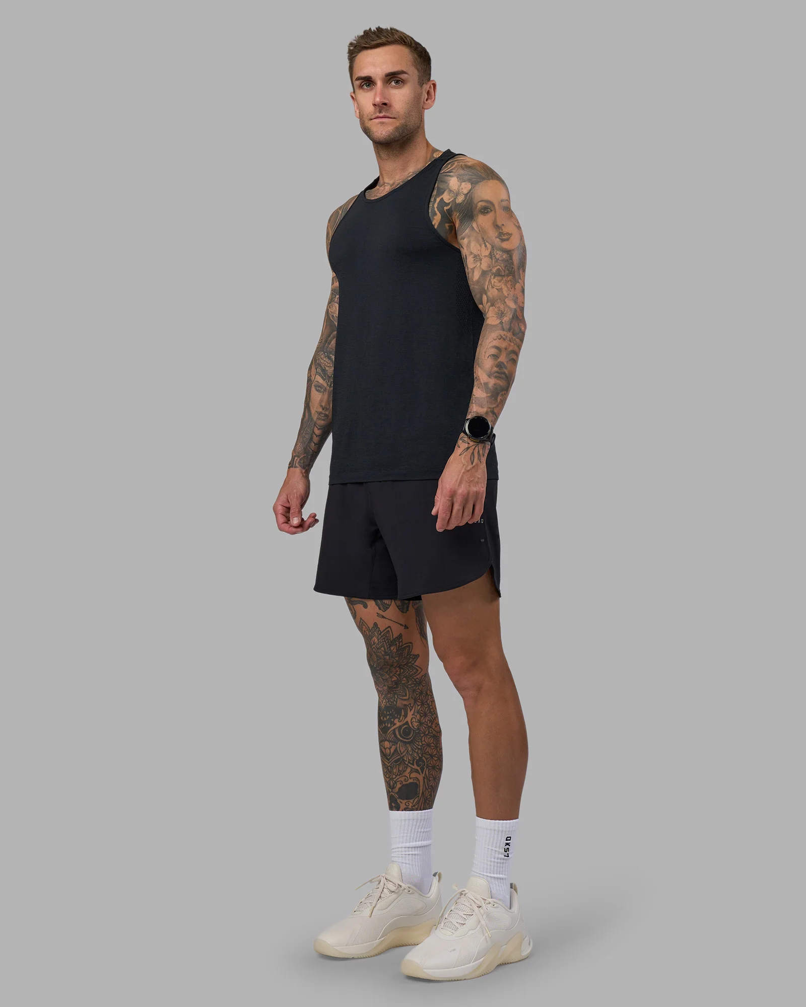 AeroFLX+ Seamless Tank - Black Marl