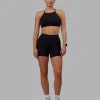 Rep Ultra High-Rise 4" Short Pockets - Black-Black