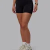 Rep Ultra High-Rise 4" Short Pockets - Black-Black