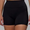 Rep Ultra High-Rise 4" Short Pockets - Black-Black
