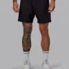 Rep Lined Performance Short 5" - Black