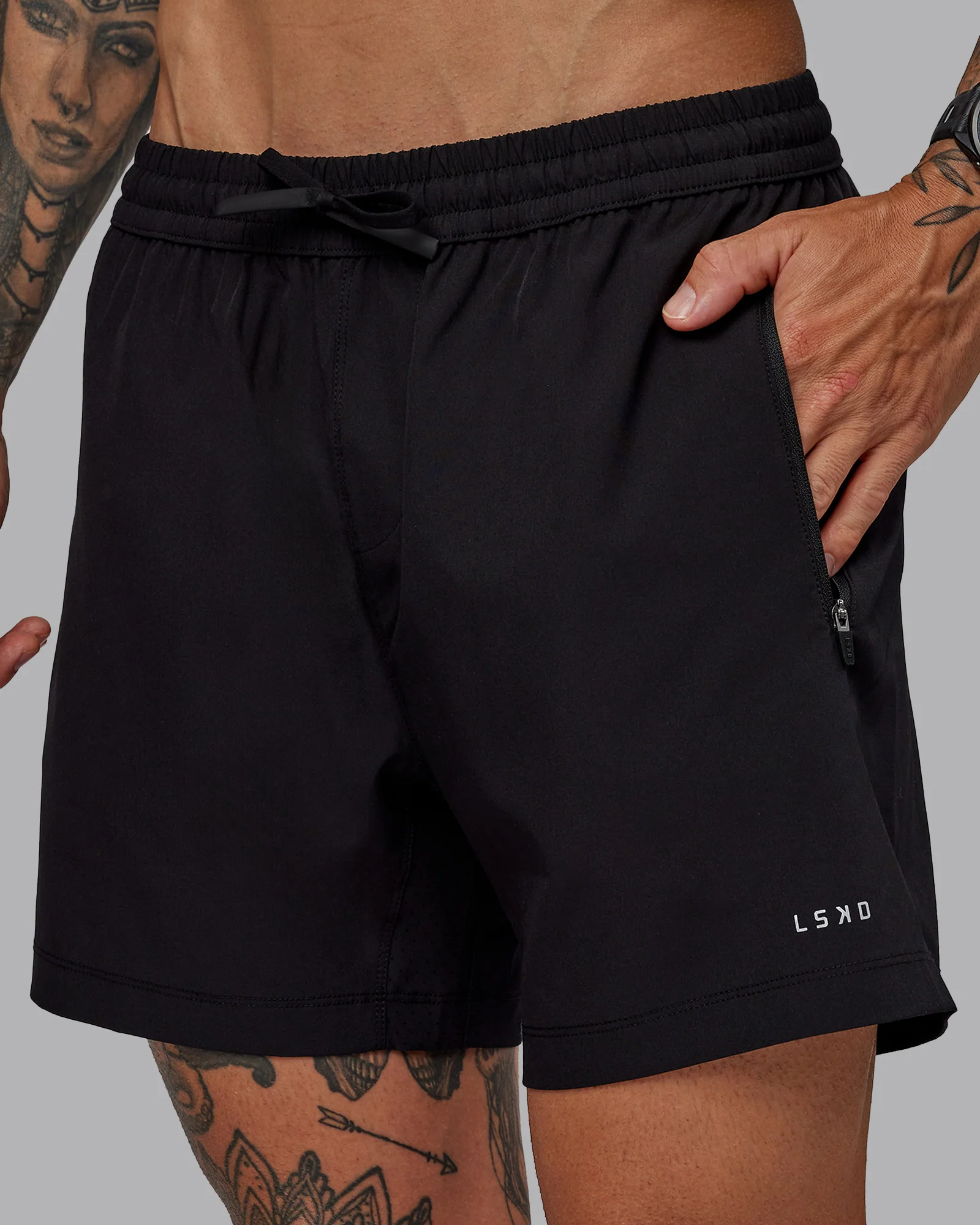 Rep Lined Performance Short 5" - Black