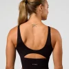 Vitality Long Line Sports Bra - Black
