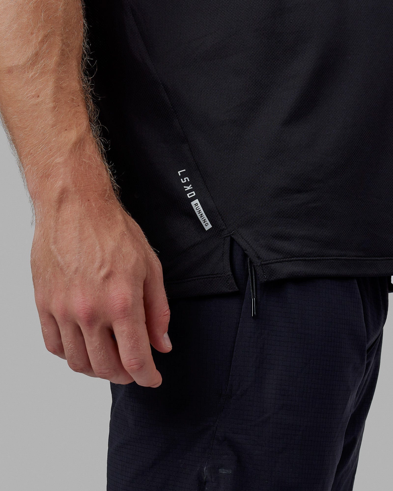 4131-pace-running-tee-black-3.jpg Pace Running Tee - Black