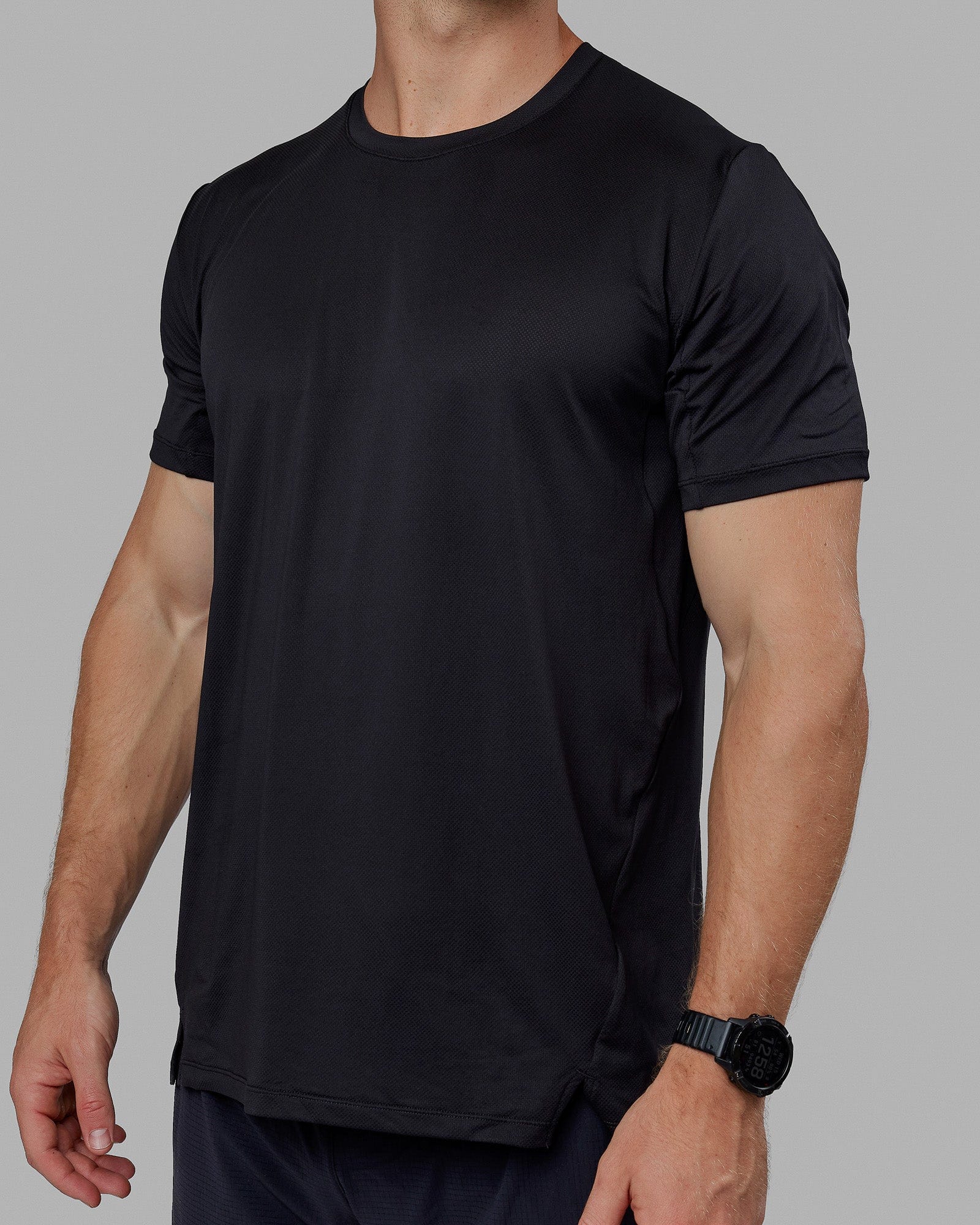 4131-pace-running-tee-black-8.jpg Pace Running Tee - Black