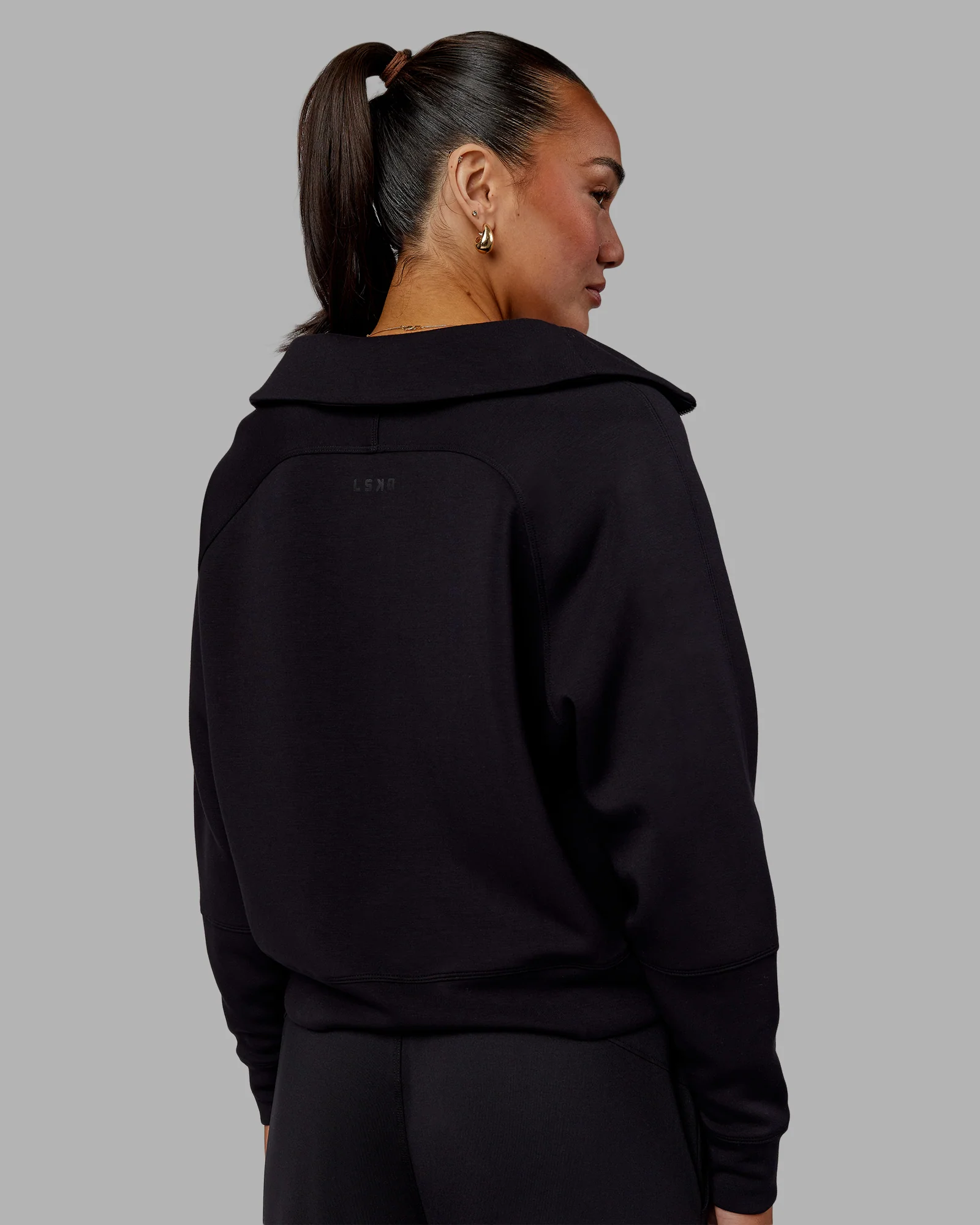 4148-elevate-softtouch-1-2-zip-sweater-black-black-3.webp Elevate SoftTouch 1/2 Zip Sweater - Black-Black