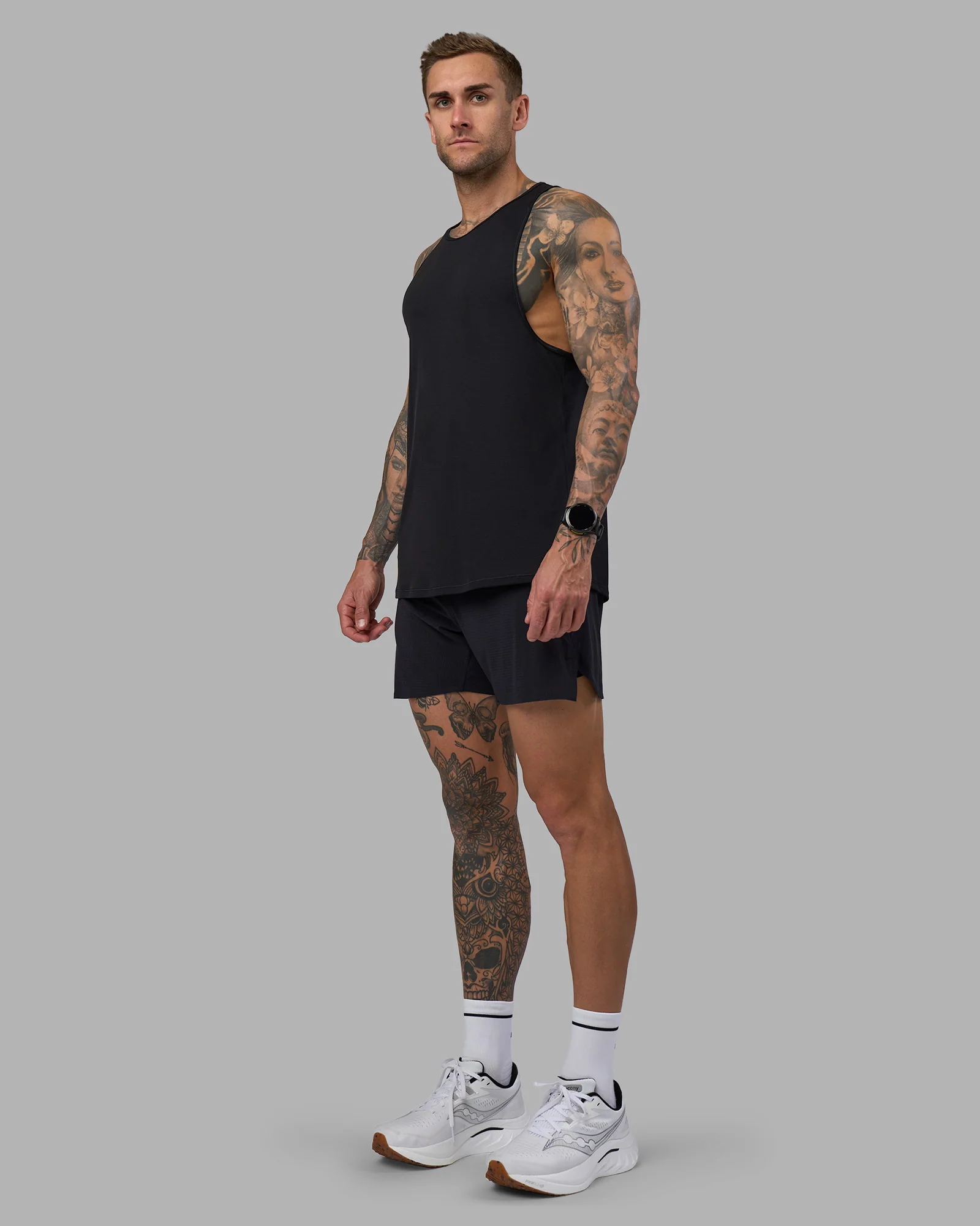 Pace Running Tank - Black