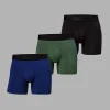 MVP Trunks 3-Pack - Black/Cilantro/Midnight Blue