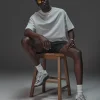 AfterDark ZeroCrease Oversized Tee - White