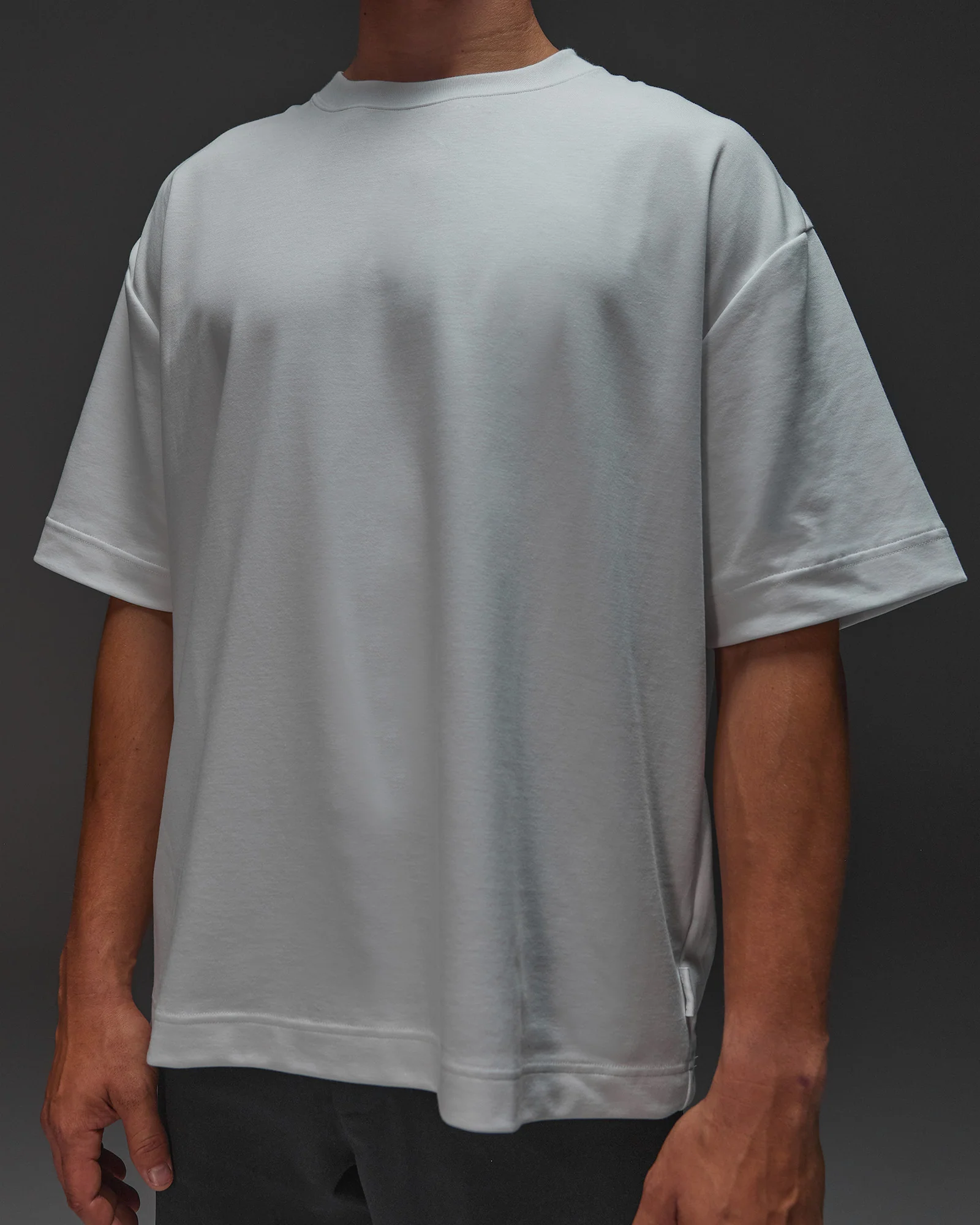 AfterDark ZeroCrease Oversized Tee - White