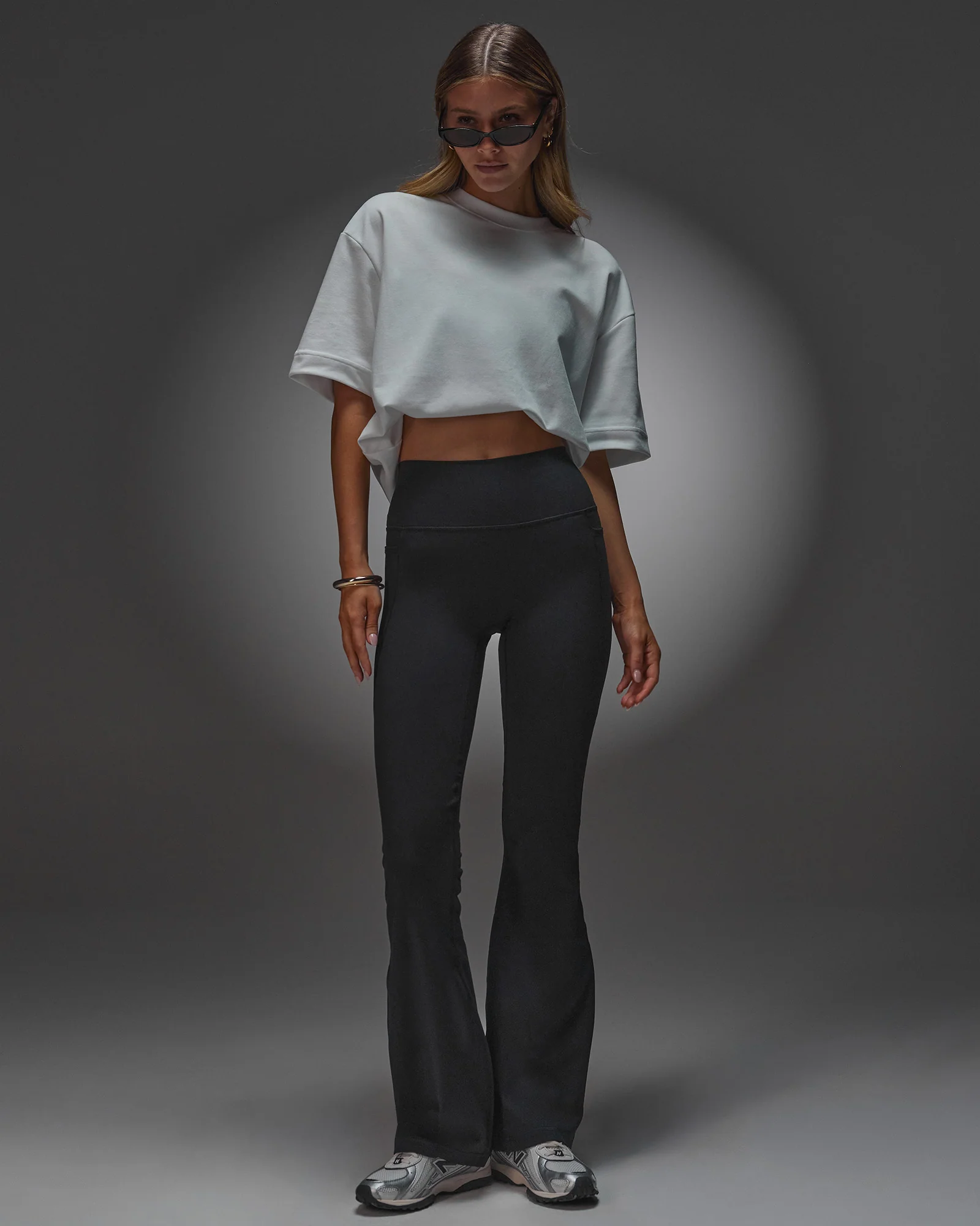 AfterDark ZeroCrease Oversized Tee - White