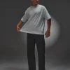 AfterDark ZeroCrease Oversized Tee - White