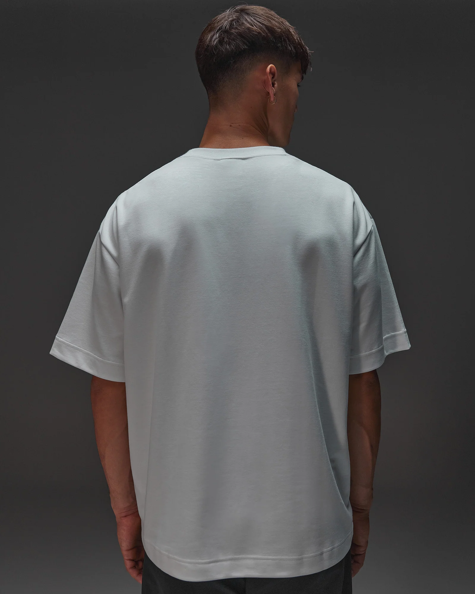 AfterDark ZeroCrease Oversized Tee - White