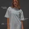 AfterDark ZeroCrease Oversized Tee - White