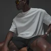 AfterDark ZeroCrease Oversized Tee - White