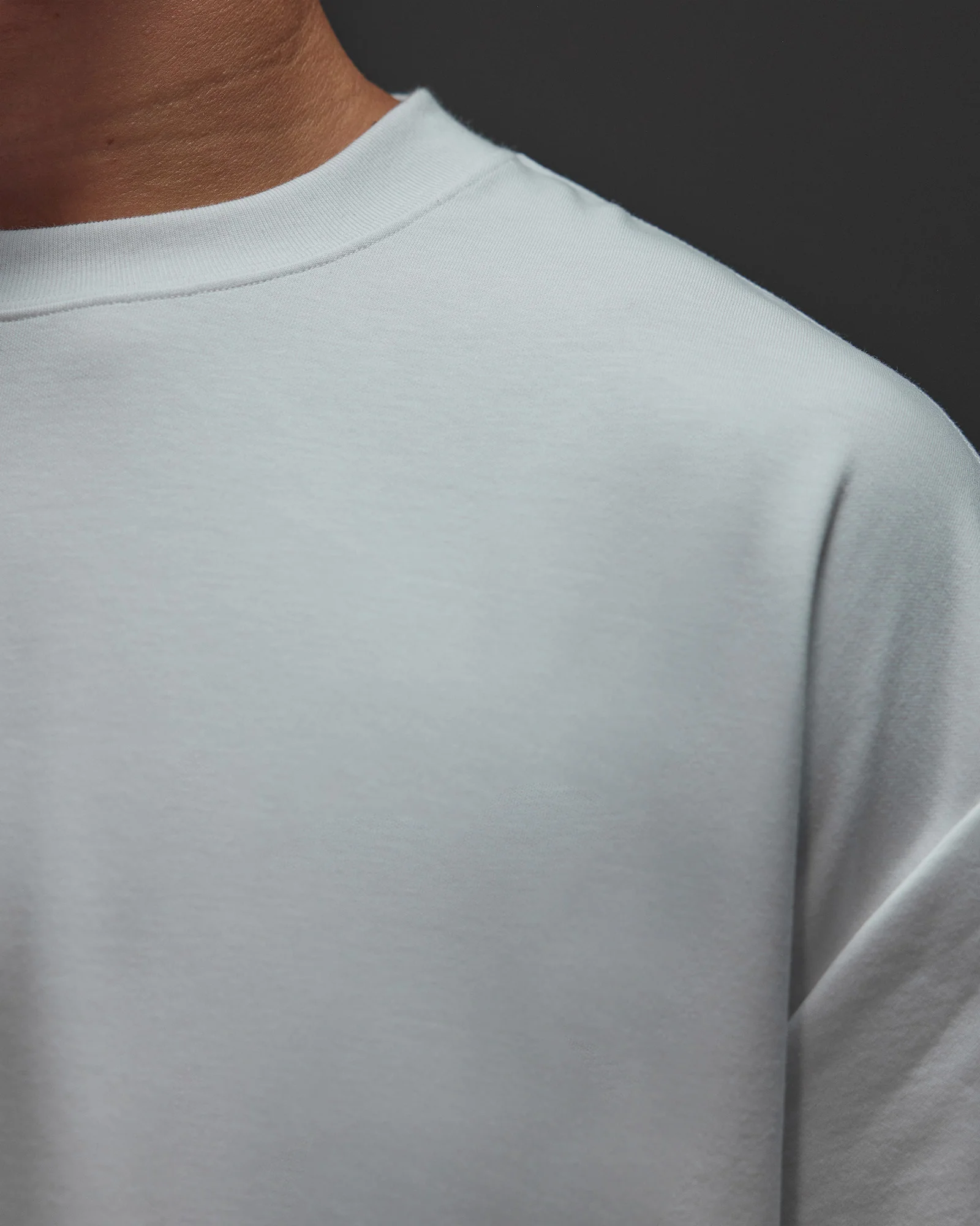 AfterDark ZeroCrease Oversized Tee - White
