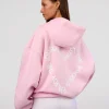 Unisex Love The Process Oversize Hoodie - Marshmallow-White