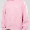 Unisex Love The Process Oversize Hoodie - Marshmallow-White
