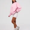 Unisex Love The Process Oversize Hoodie - Marshmallow-White