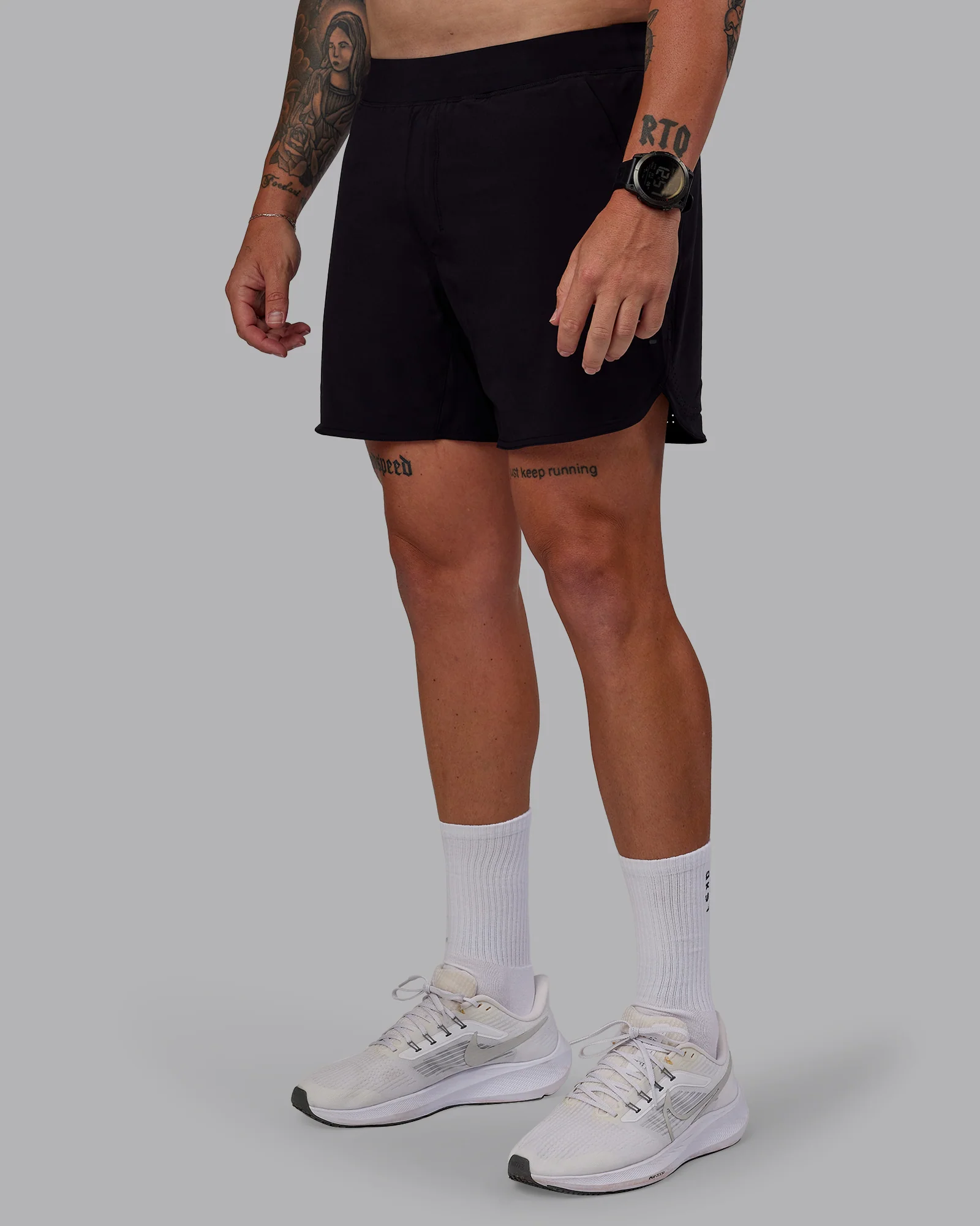 4304-lift-lined-6-short-black-reflective-7.webp Lift Lined 6" Short - Black-Reflective
