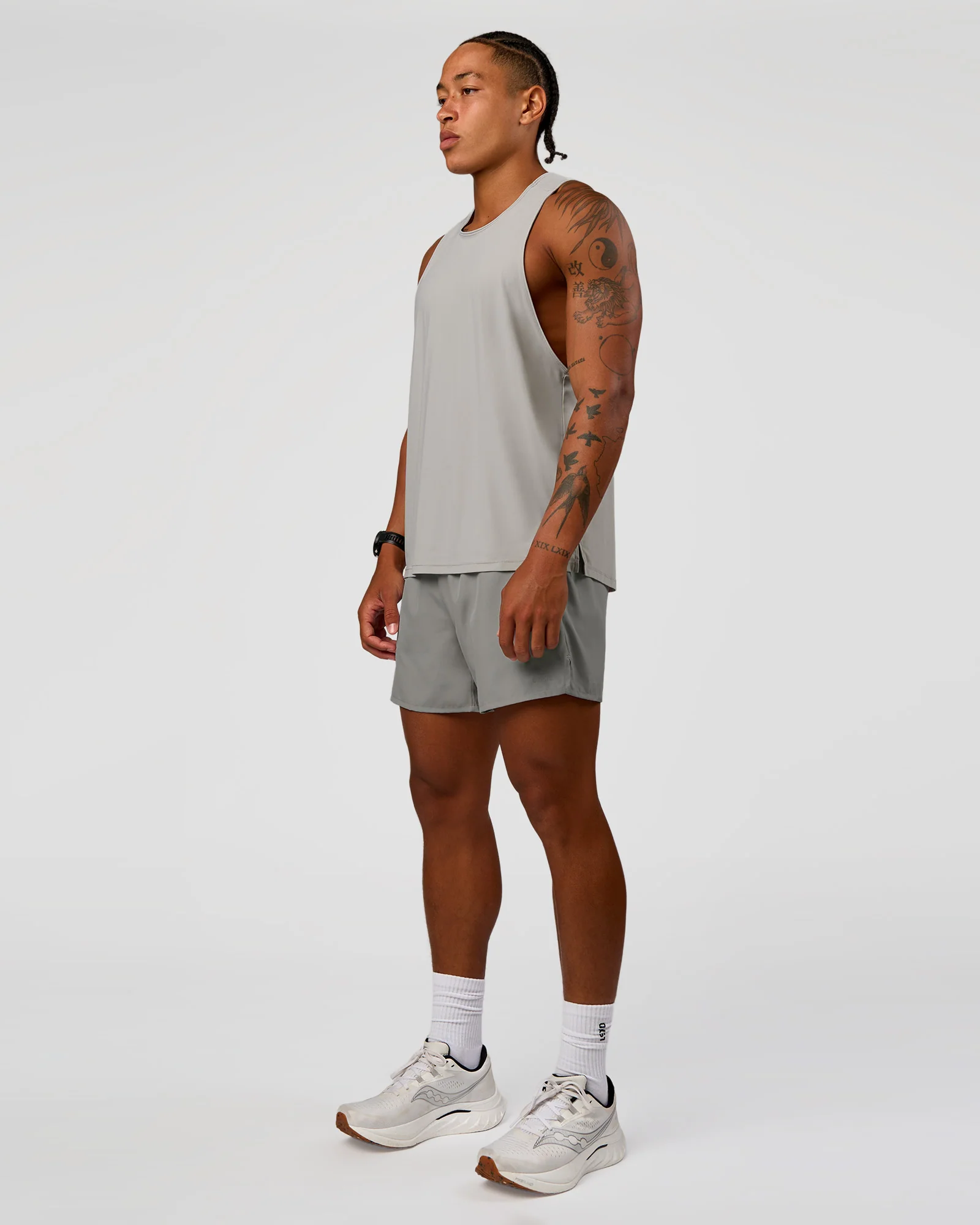 Pace 5" Lined Running Short - Alloy