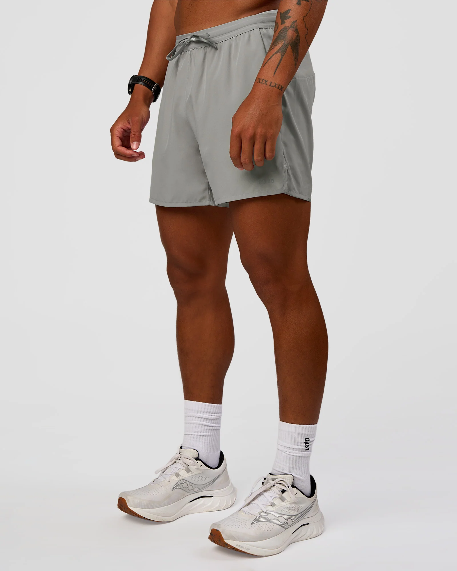 Pace 5" Lined Running Short - Alloy