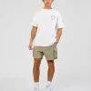 Love The Process FLXCotton Oversize Tee - White-Electric Indigo