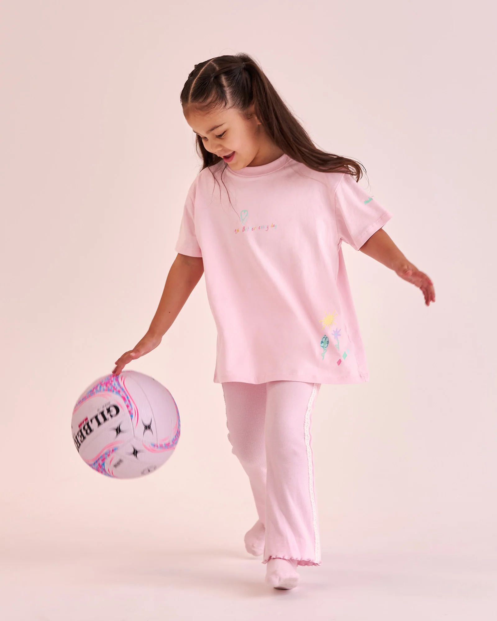 Mother's Day Mini Me Kids FLXCotton Tee  - Marshmallow