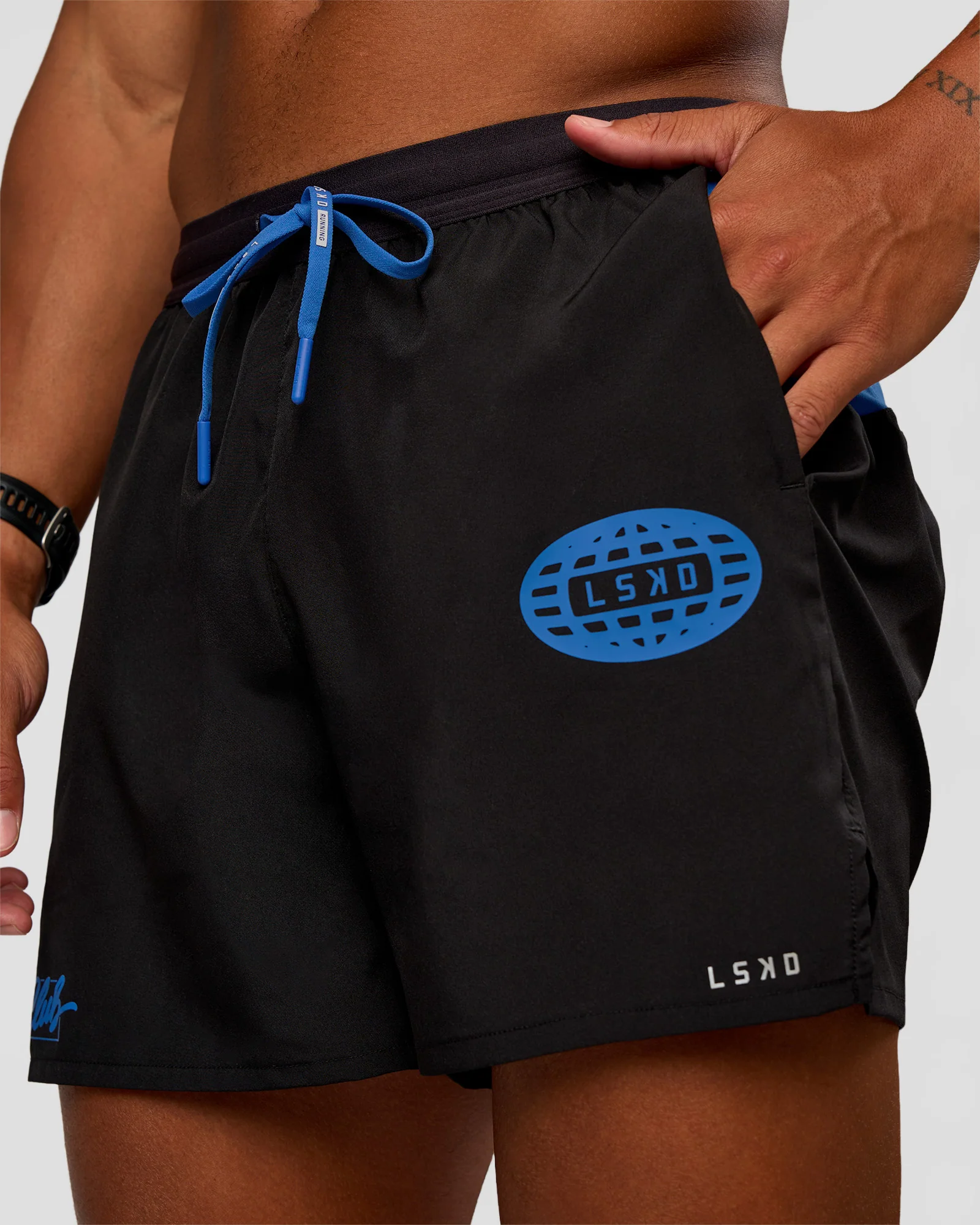 4407-pace-5-lined-running-short-black-palace-blue-13.webp Pace 5" Lined Running Short - Black-Palace Blue