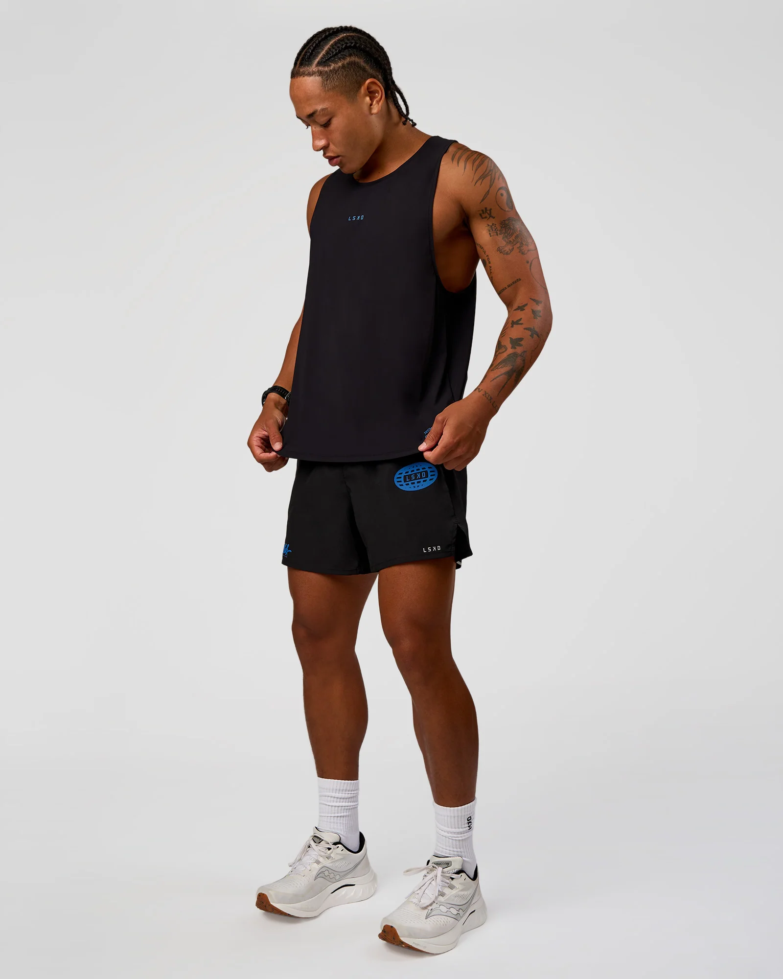 4407-pace-5-lined-running-short-black-palace-blue-9.webp Pace 5" Lined Running Short - Black-Palace Blue