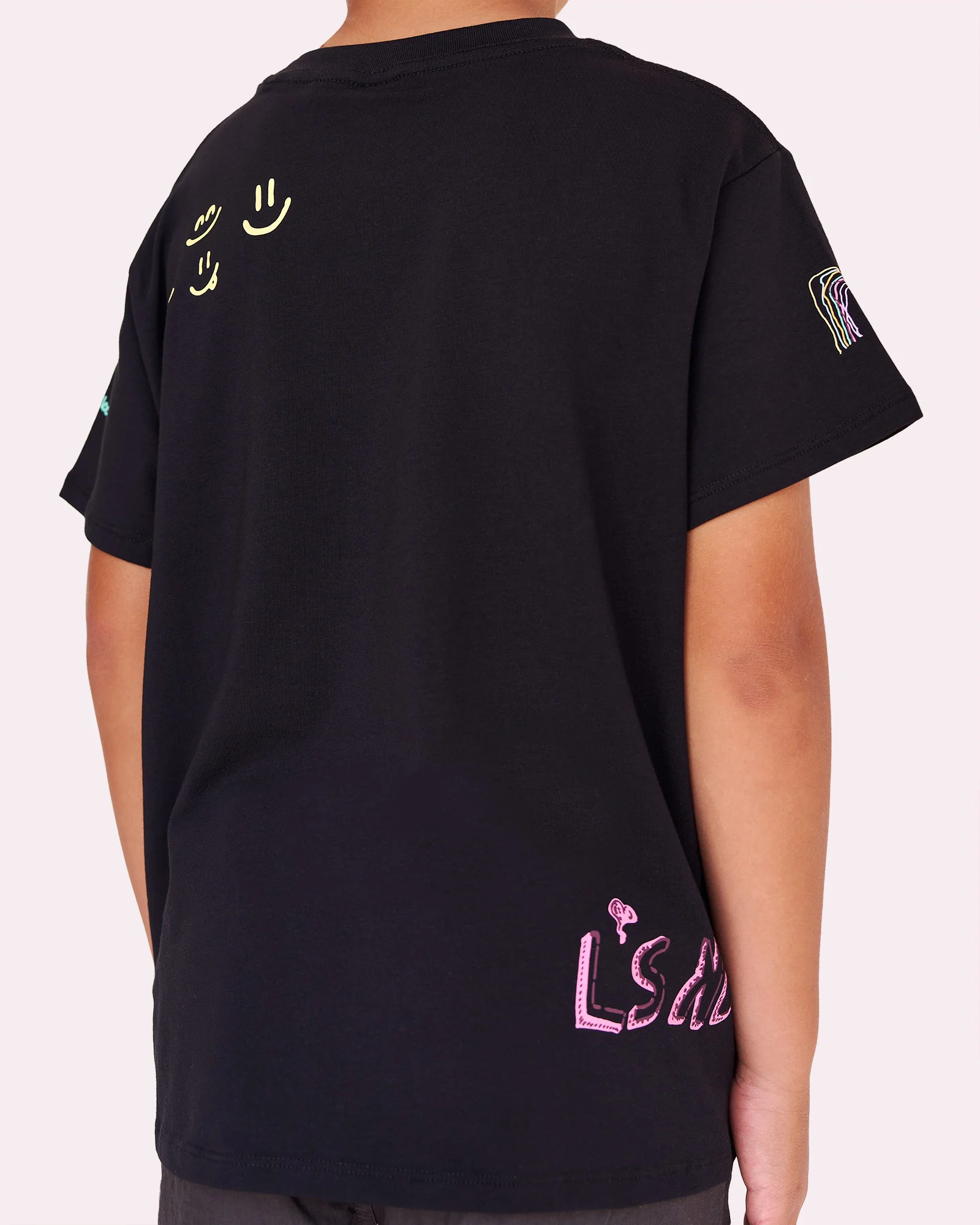 Mother's Day Mini Me Kids FLXCotton Tee  - Black