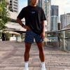 Pace 5" Lined Running Short - Energy Print Palace Blue