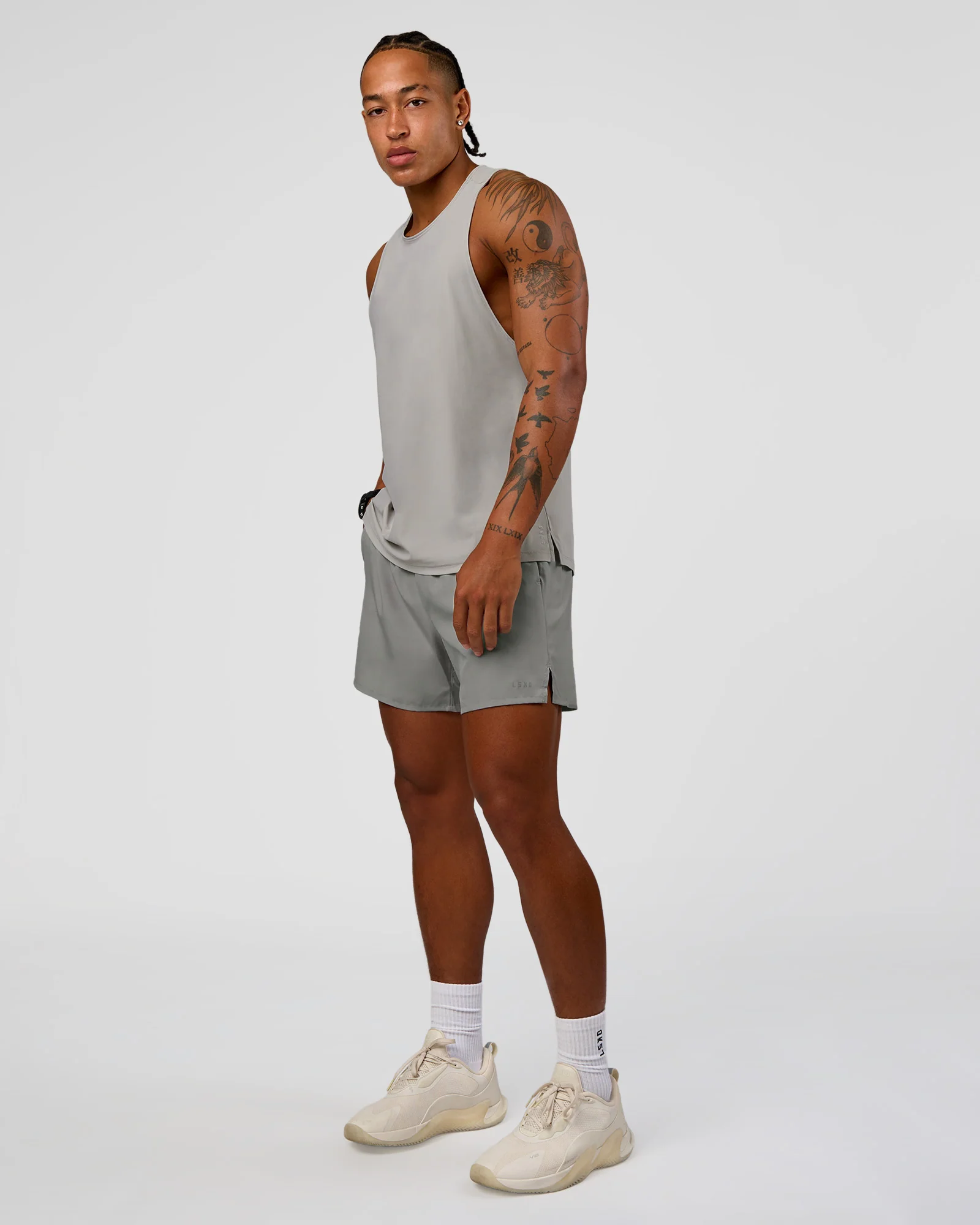 Pace 5" Running Short - Alloy