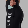 4516-rep-ultra-high-rise-6-short-pockets-black-white-1.webp Rep Ultra High-Rise 6" Short Pockets - Black-White