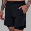 Challenger 6" Lined Performance Short - Black