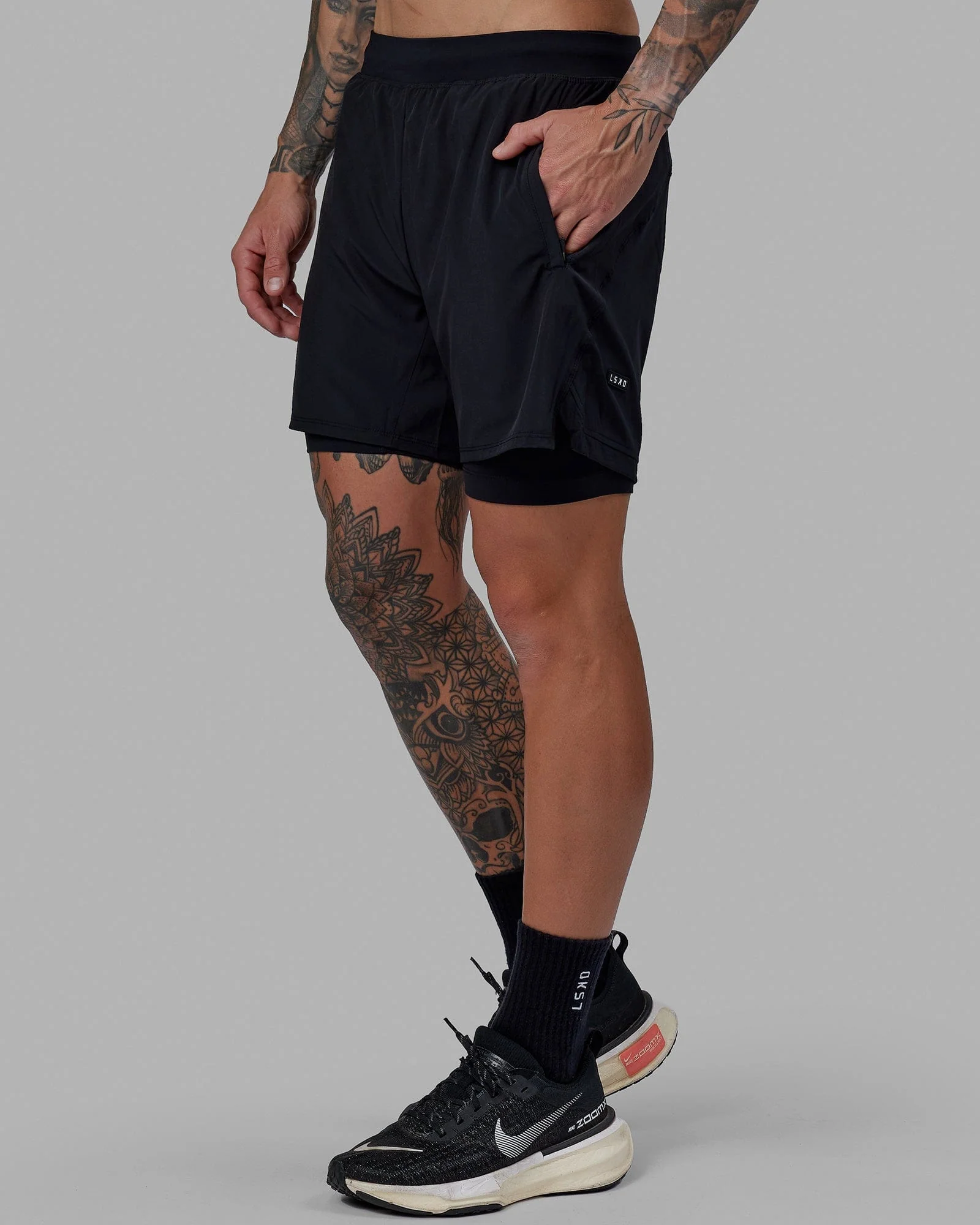 Challenger 6" Lined Performance Short - Black