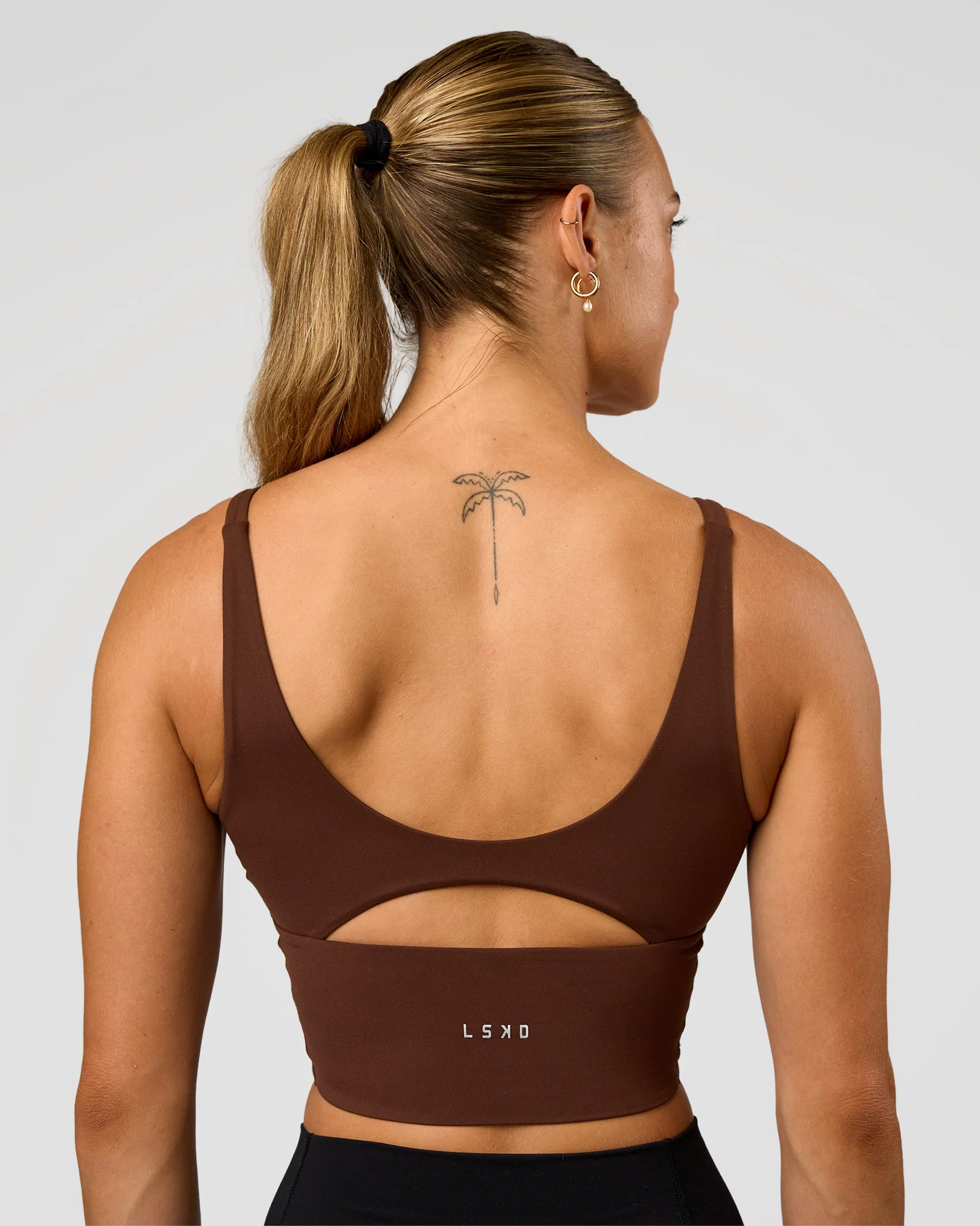 461-vitality-long-line-sports-bra-hot-chocolate-1.webp Vitality Long Line Sports Bra - Hot Chocolate