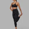 Fusion Ultra High-Rise 7/8 Legging Pockets - Black-Camo